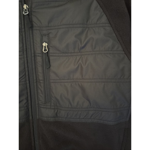 Men's PGA Tour Black Full Zip Jacket W Fleece Lining Size XL golf fall - Picture 2 of 7